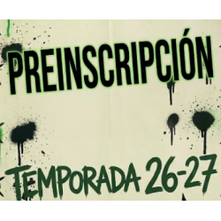 Preinscripción