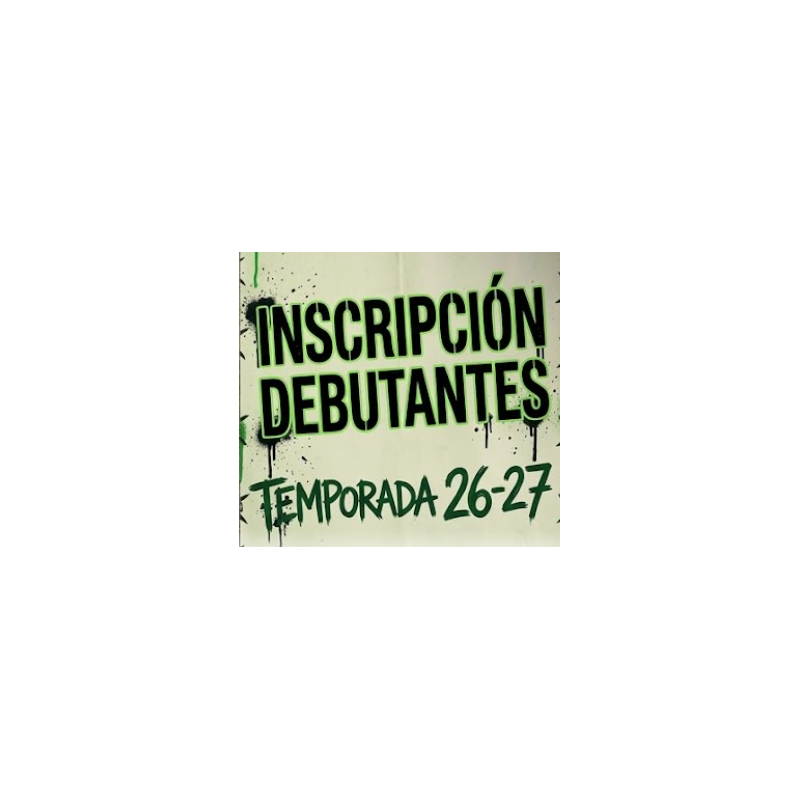 Inscripción Debutantes